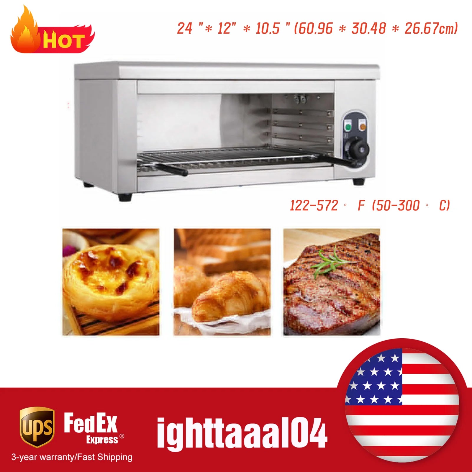 2000W Stainless Steel Electric Cheese Melting Machine C7549