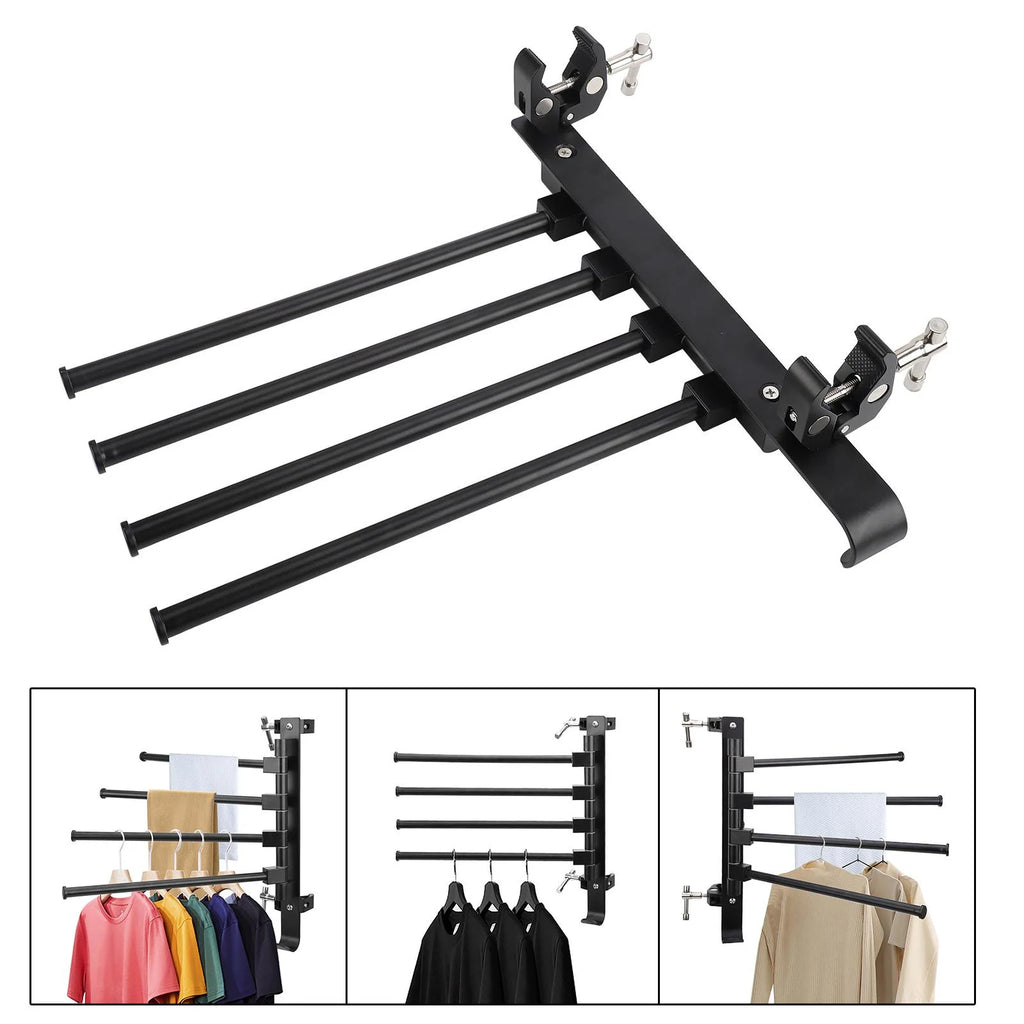 Aluminum Alloy Portable Drying Rack for RV Bathroom Trailer Q93086
