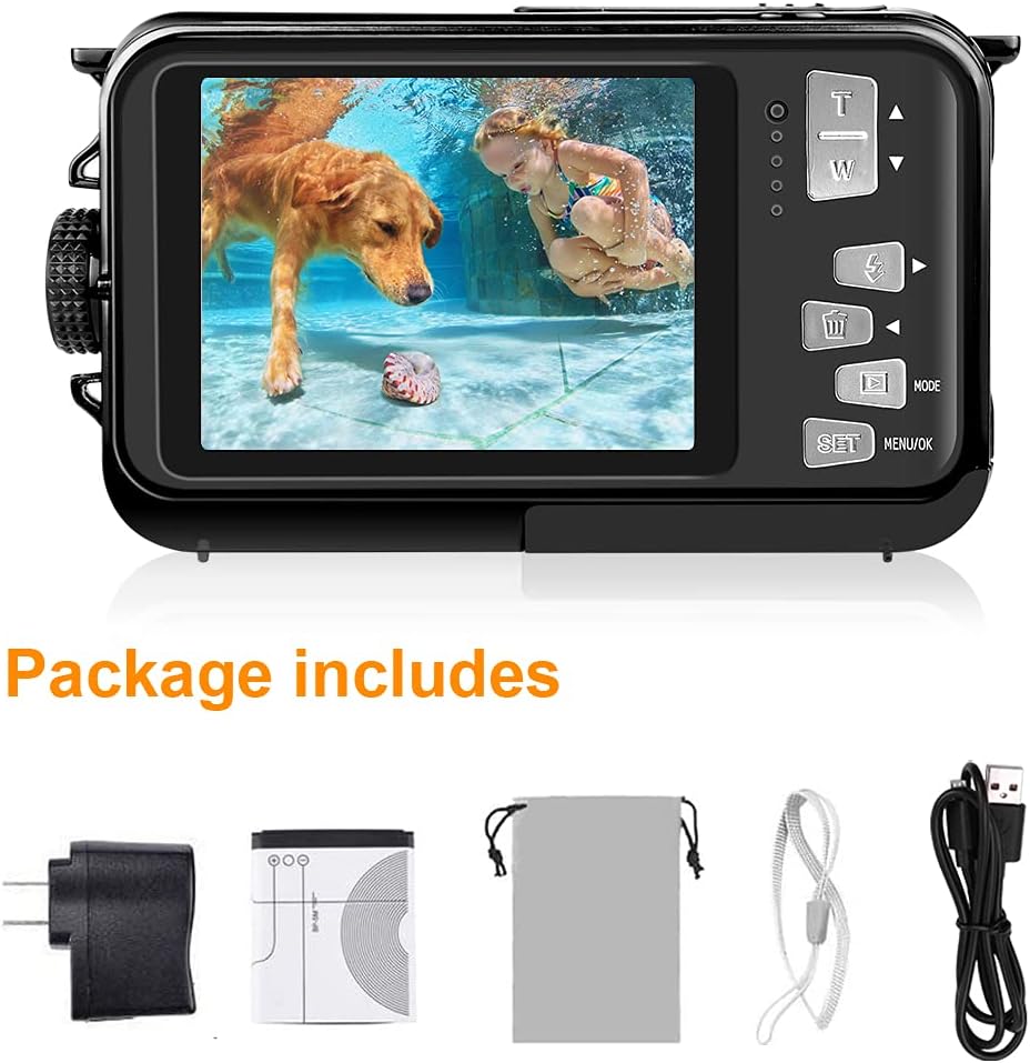 10FT Waterproof Full HD Underwater Camcorder W17911