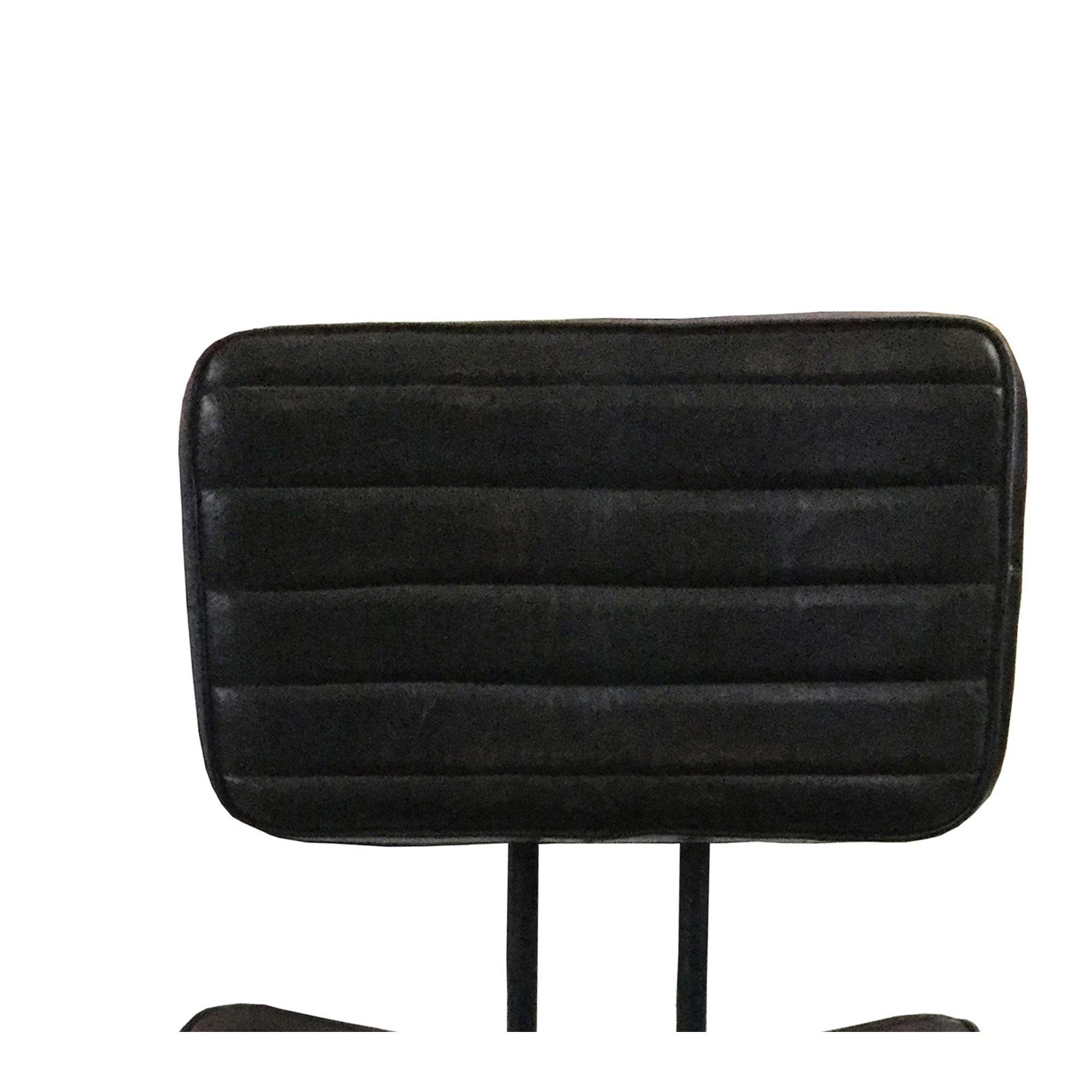 Tufted Padded Cushion Side Chairs (Set of 2) Camel Black Finish V7815