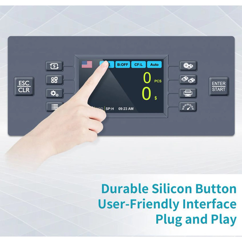 Money Counter Machine with UV/MG/MT/IR/Cis Counterfeit Detection F545552