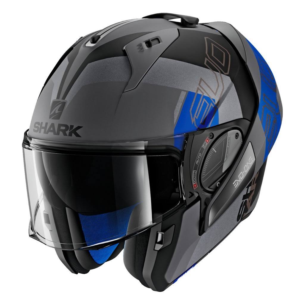 Matte Anthracite/Blue Medium Helmet U78450