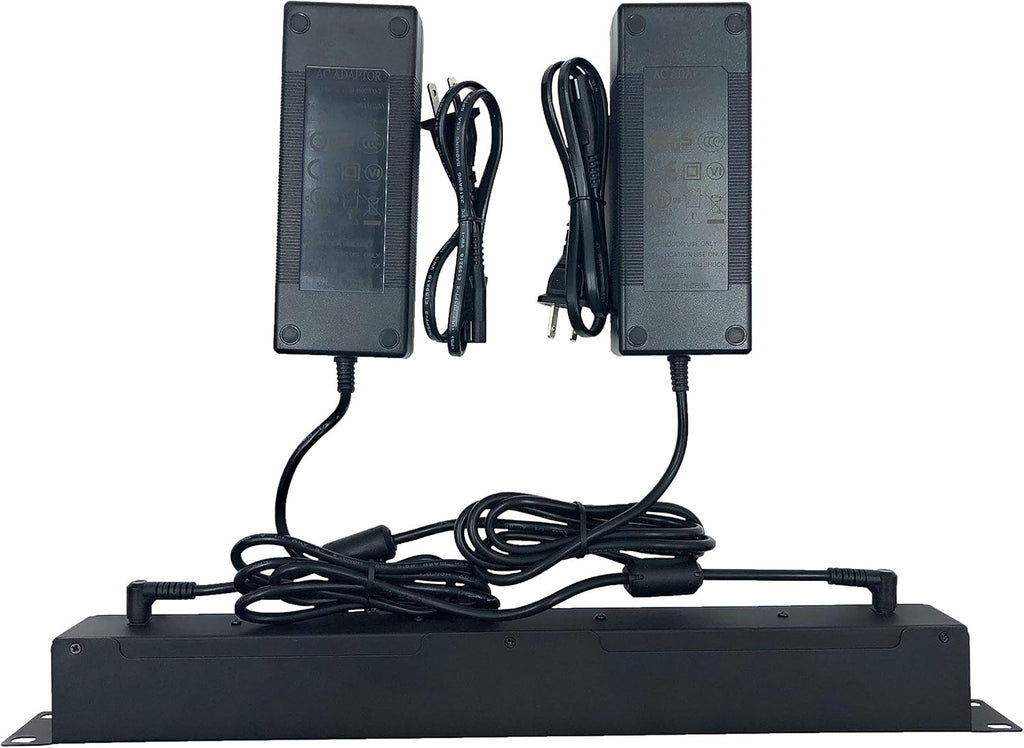 16 Port Gigabit Passive Power Over Ethernet Injector with 48 Volt Power Supply X21131