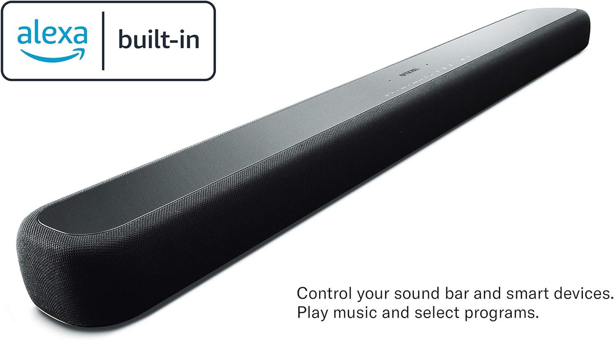 Black Sound Bar with Wireless Subwoofer O304089