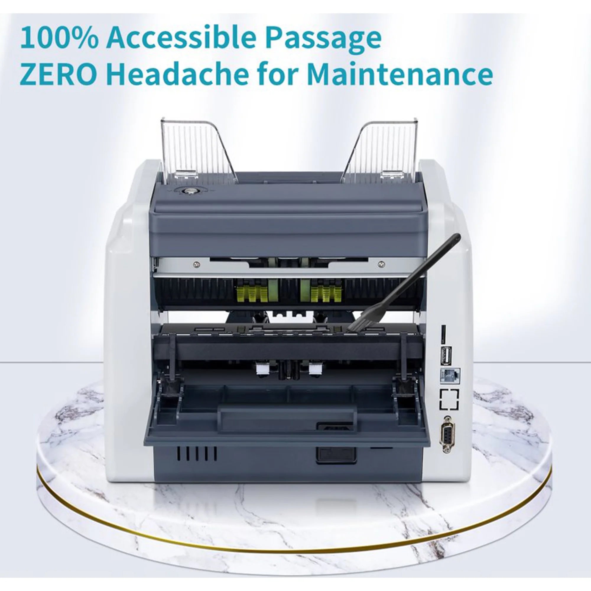 Money Counter Machine with UV/MG/MT/IR/Cis Counterfeit Detection F545552