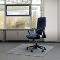 Transparent Office Chair Mat for Carpets with Studs (36 X 48 Rectangle) O47533