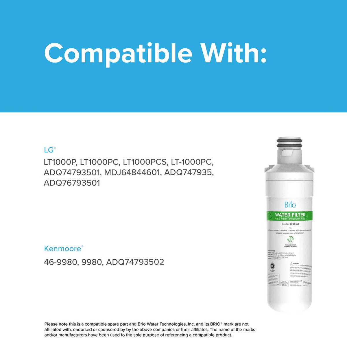 Refrigerator Water Filter Replacement E7905