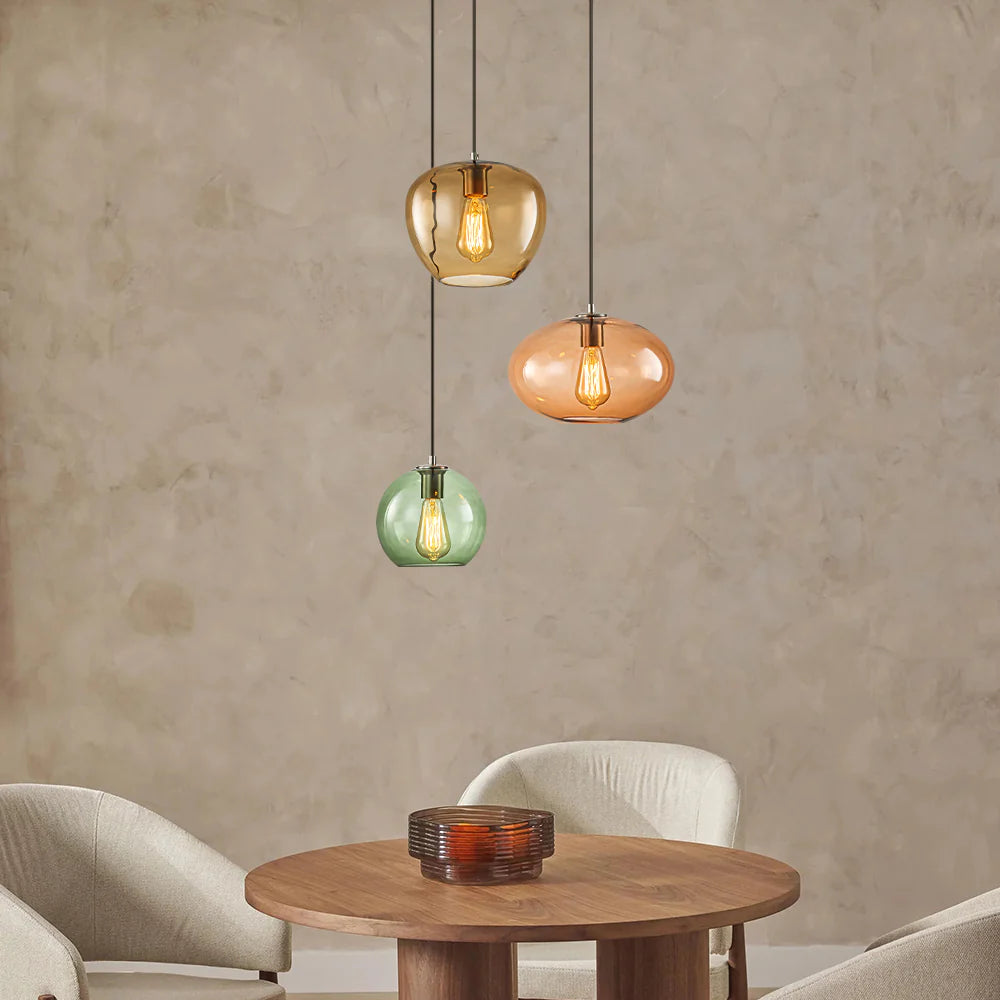 3-Light Vintage Contemporary Pendant C1367
