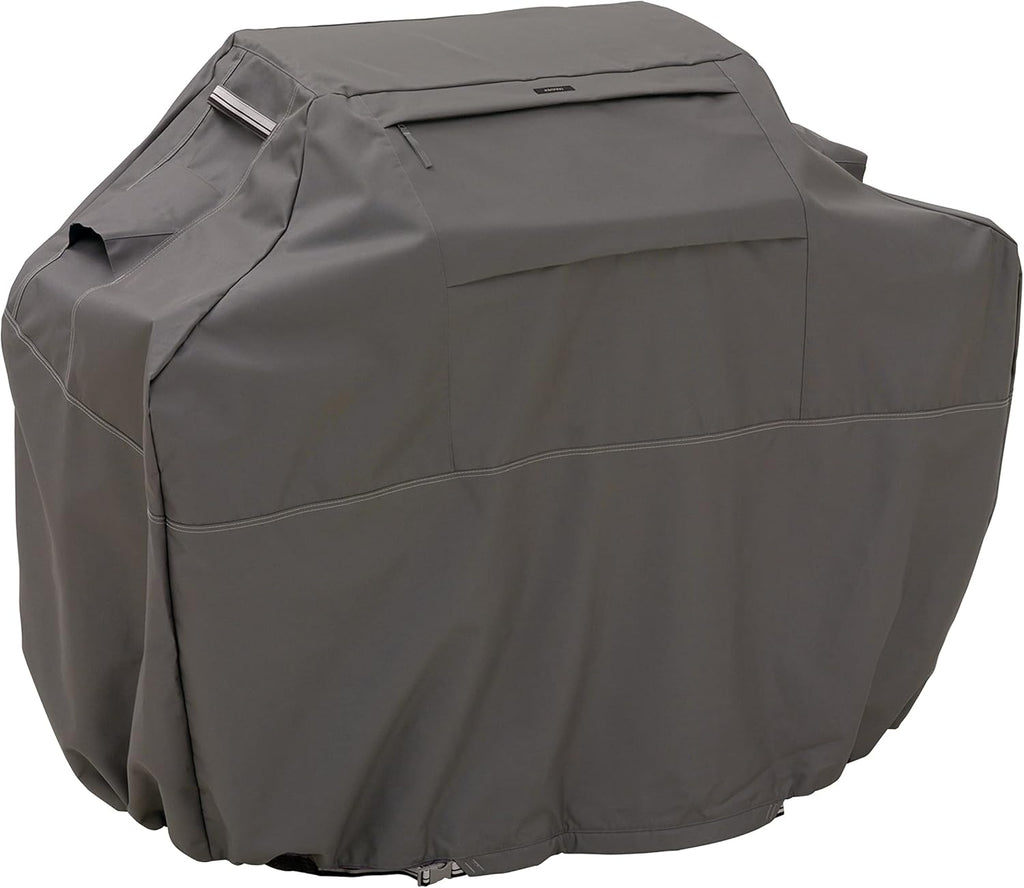 Dark Taupe 58 Inch Water-Resistant BBQ Grill Cover Pack of 2 Z918135