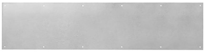 Metal Kick Plate Satin Stainless Steel 44 x 26 I482