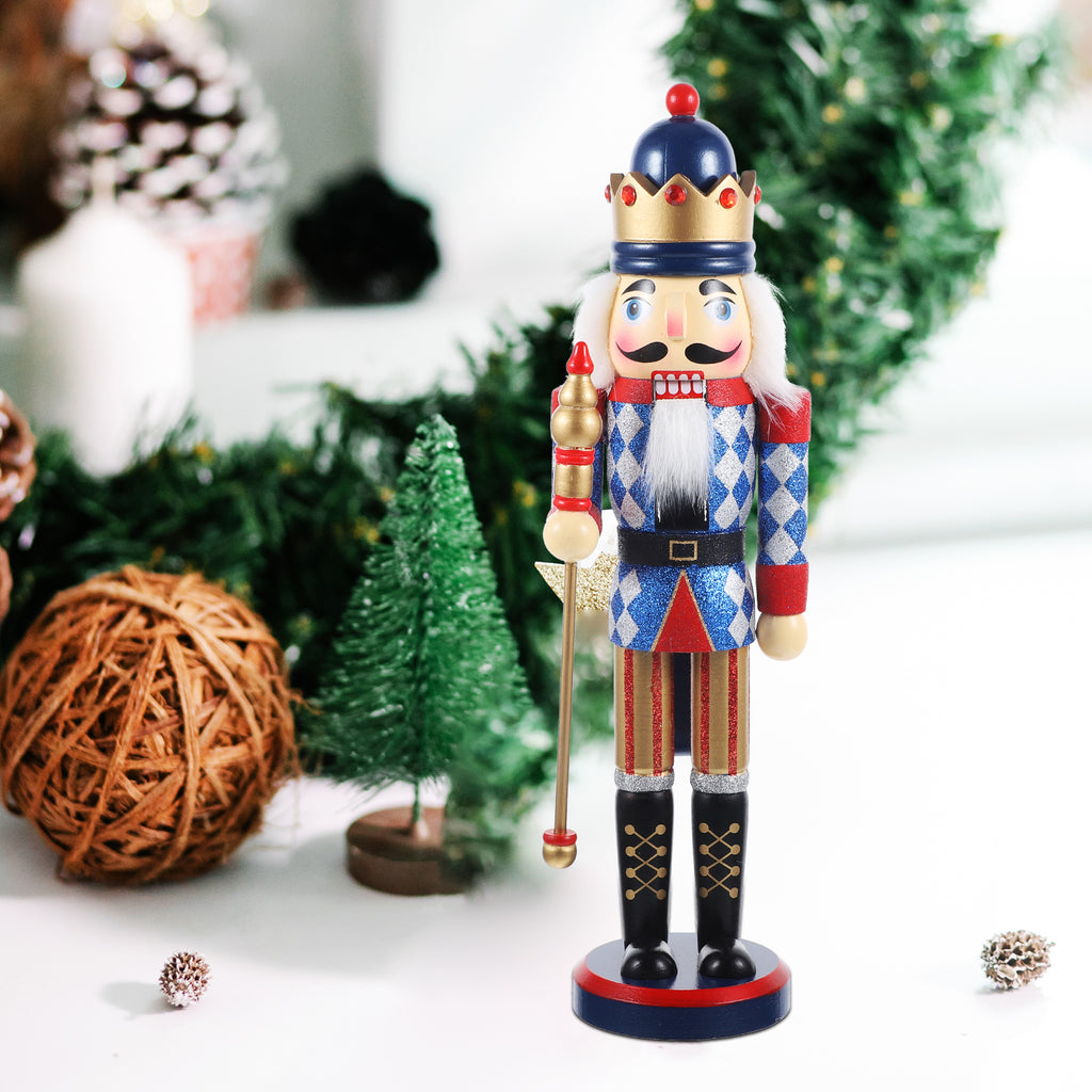 Nutcracker Wooden Ornament Decor Doll Z22613