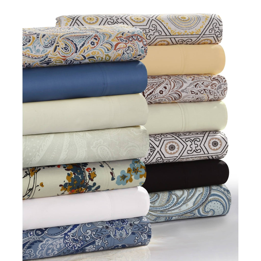 Twin XL Printed Extra Deep Pocket Sheet Set J5206