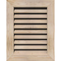 24-in W x 26-in H Vertical Gable Vent Unfinished Smooth Pine F35147