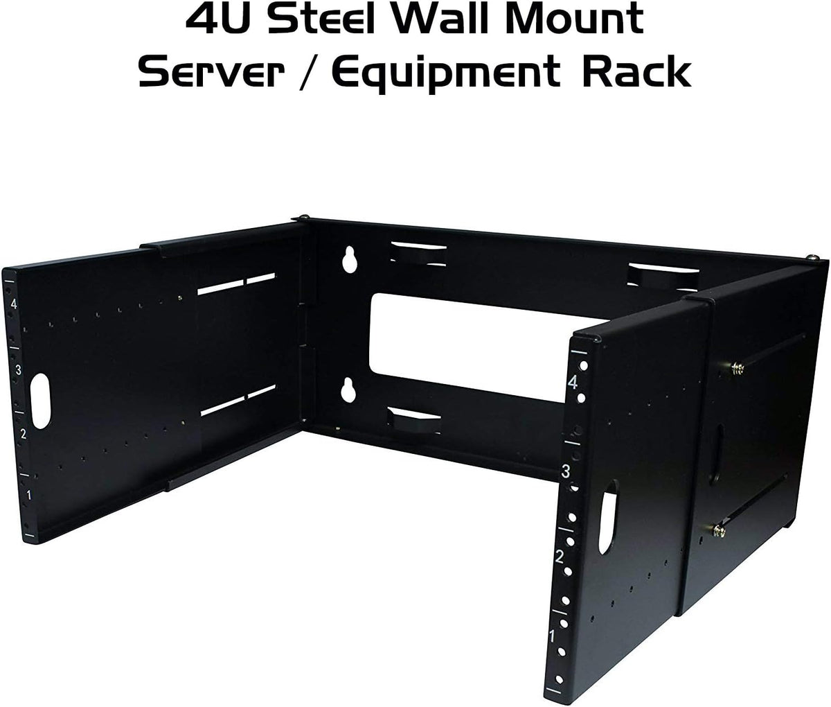2U Heavy Duty Steel Wall Mount Bracket Rack Pack of 2 M96716