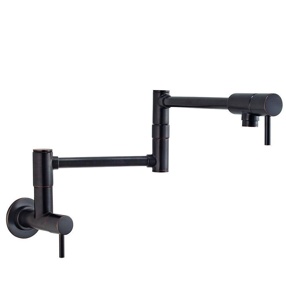 Tuscan Bronze Wall Mount Pot Filler B10408