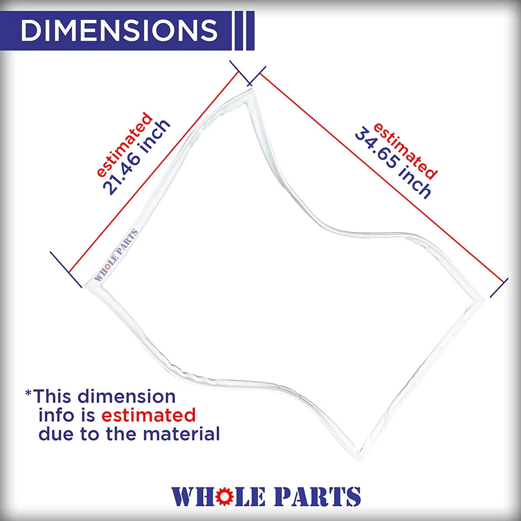 Refrigerator Freezer Door Gasket Assembly O218637