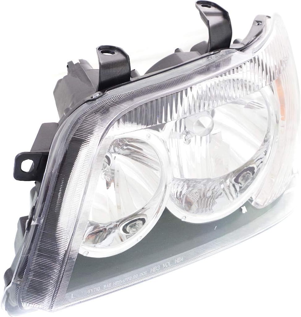 Headlight Assembly for Toyota Highlander 2001 2002 2003 Passenger Side V8427
