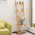 Black Ladder Bookcase Z949