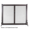Fireplace Screen with Doors P447421