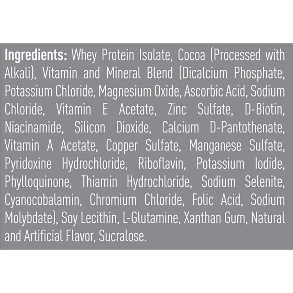 Chocolate Low Carb Protein Powder, 25g Protein, 4.5lb X70489