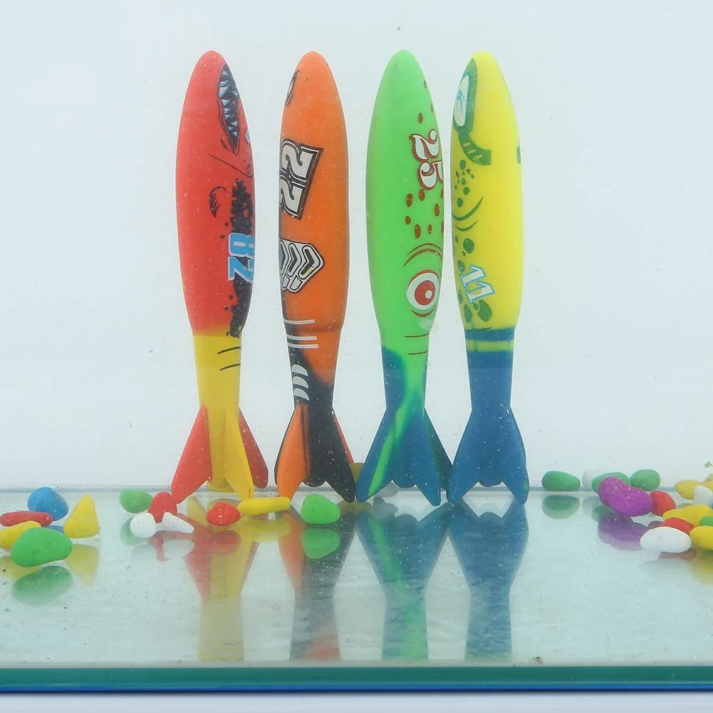 4pcs Swimming Pool Diving Toys F366
