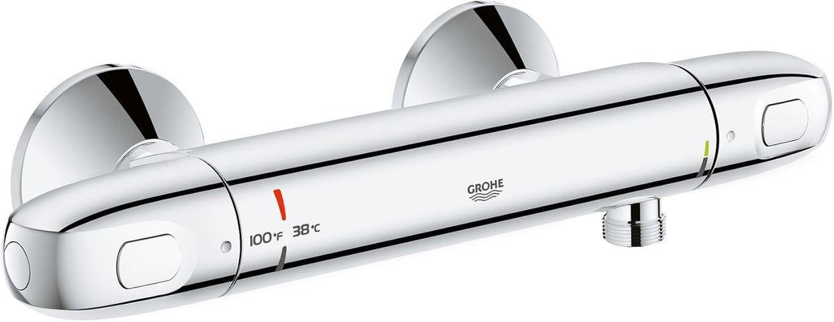 Starlight Chrome 2-Handle Thermostatic Shower Valve Trim R4565