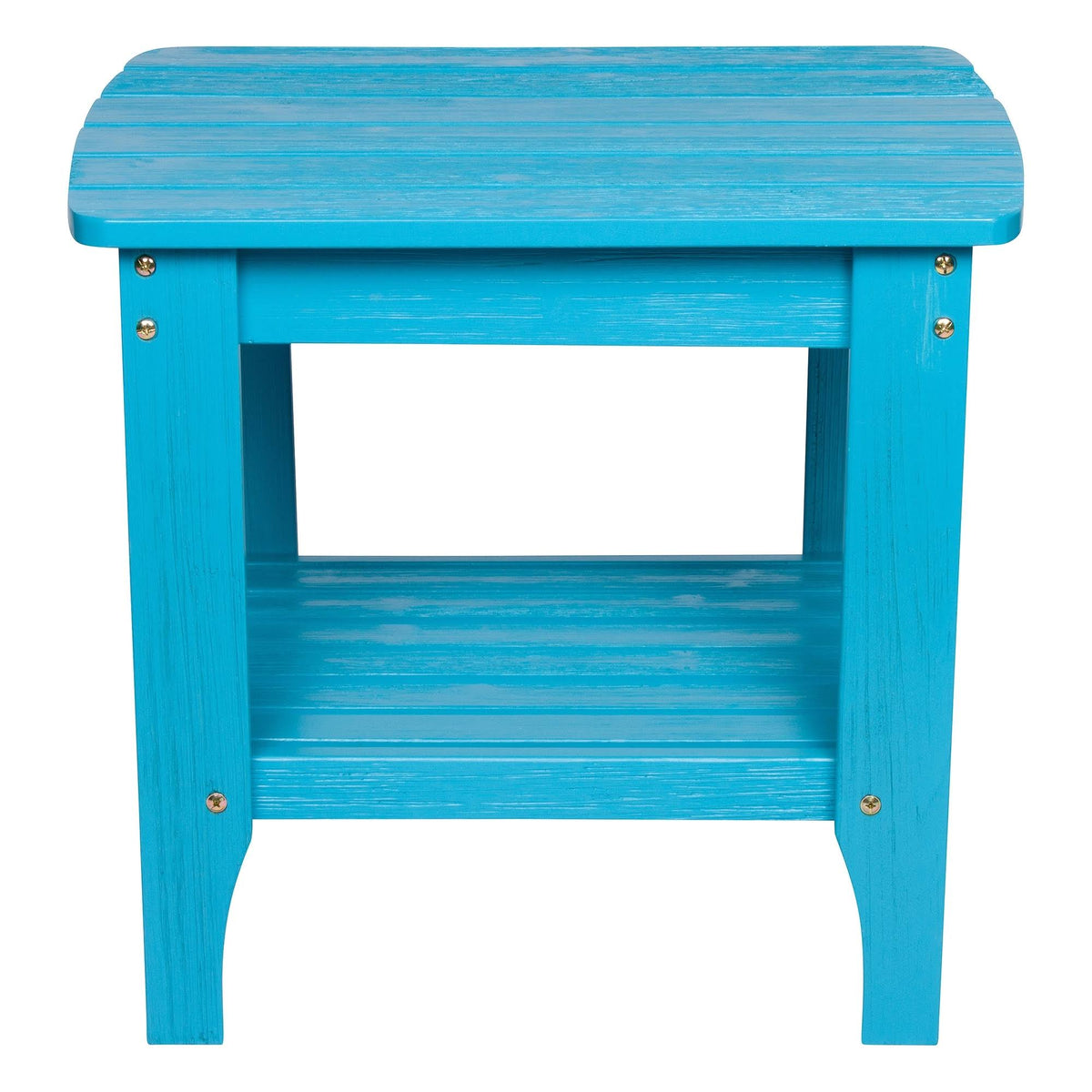 Lime Green Cedar Wood End Table M6373