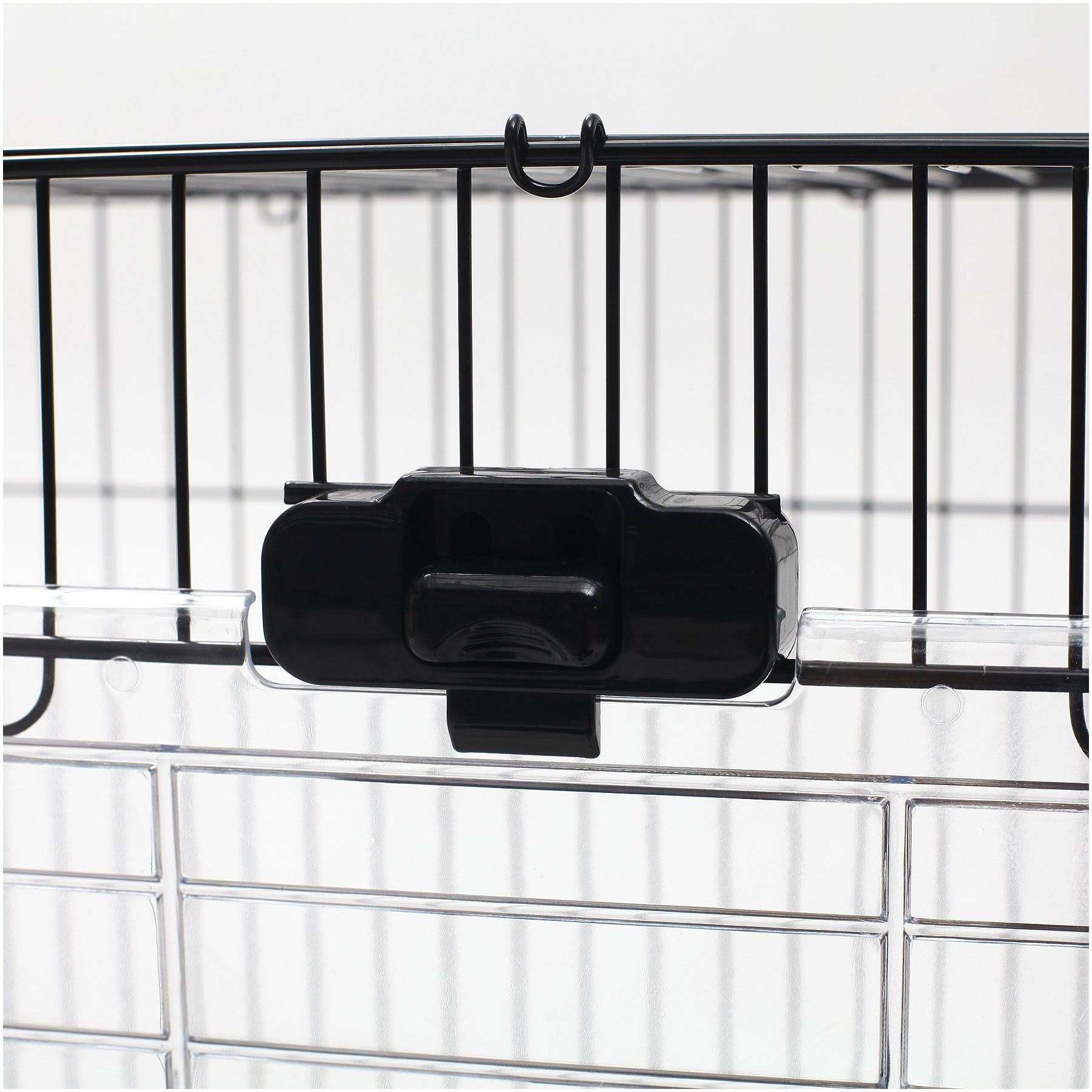 Metal 4-level Rabbit Cage Indoor Small Animal Hutch H66959