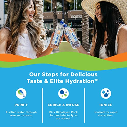 Purified Ionized Water with Himalayan Minerals, 700mL (24 Pack) P5250