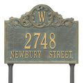 Acanthus Monogram Plaque J62826