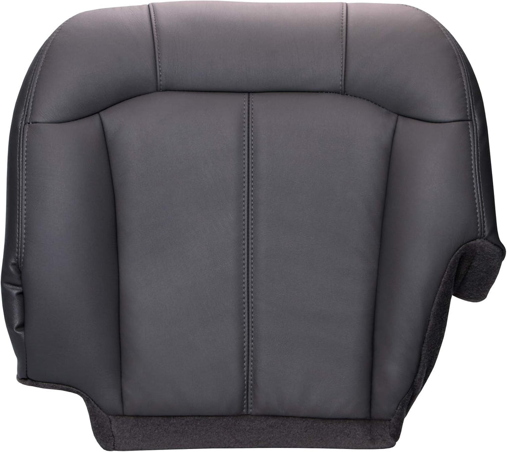Medium Dark Pewter Leather Replacement Seat Cover D4803