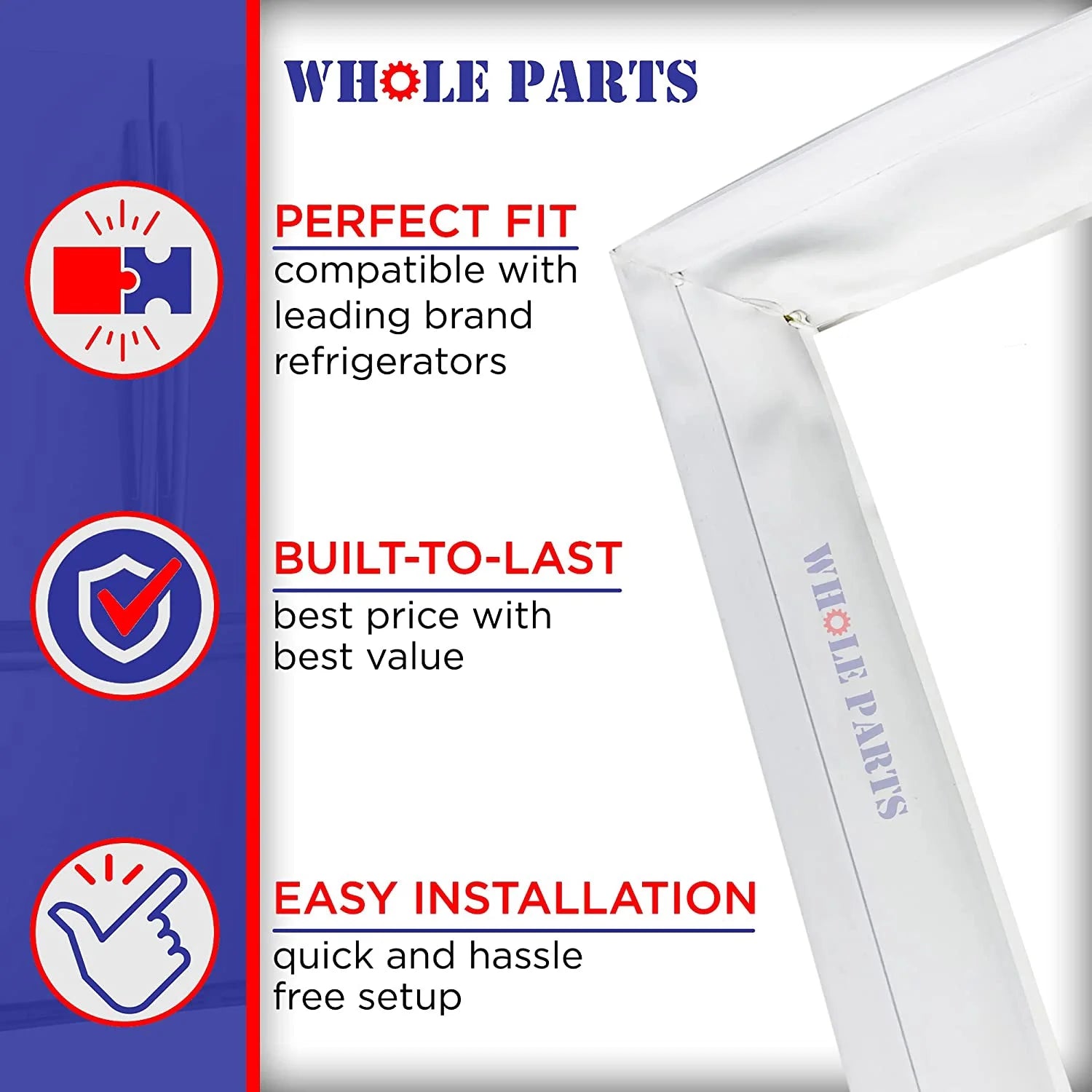 Refrigerator Freezer Door Gasket Assembly O218637