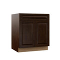 Assembled Base Kitchen Cabinet in Espresso T8299