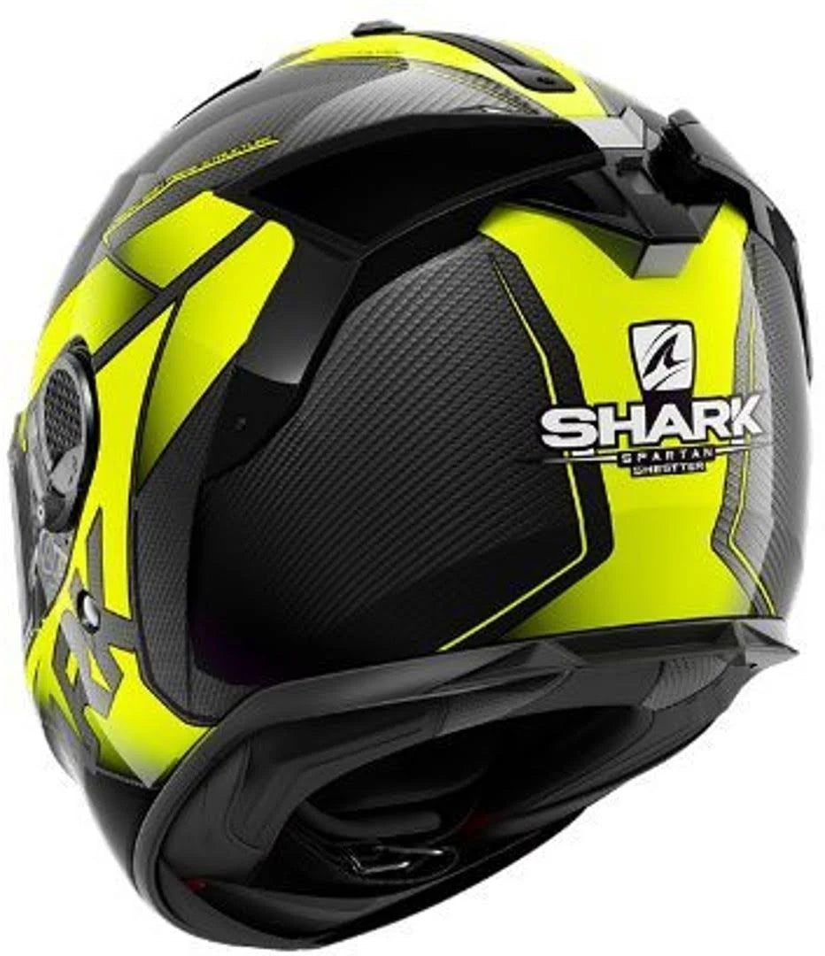 Carbon/Yellow Helmet J32074