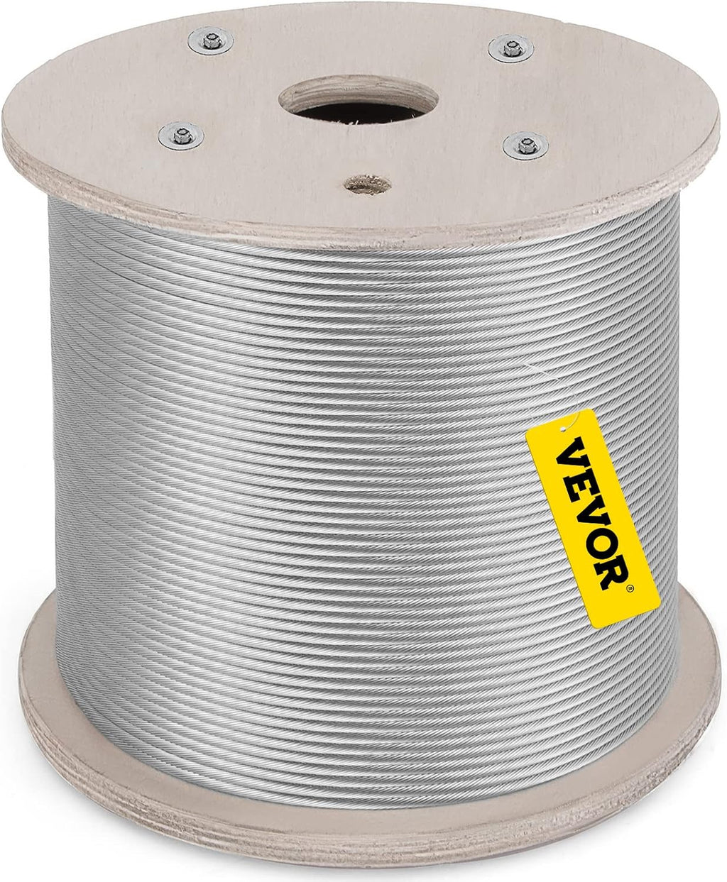 304 Stainless Steel Cable 1/4 Inch 7 X 19 Steel Wire Rope 200Feet F233459