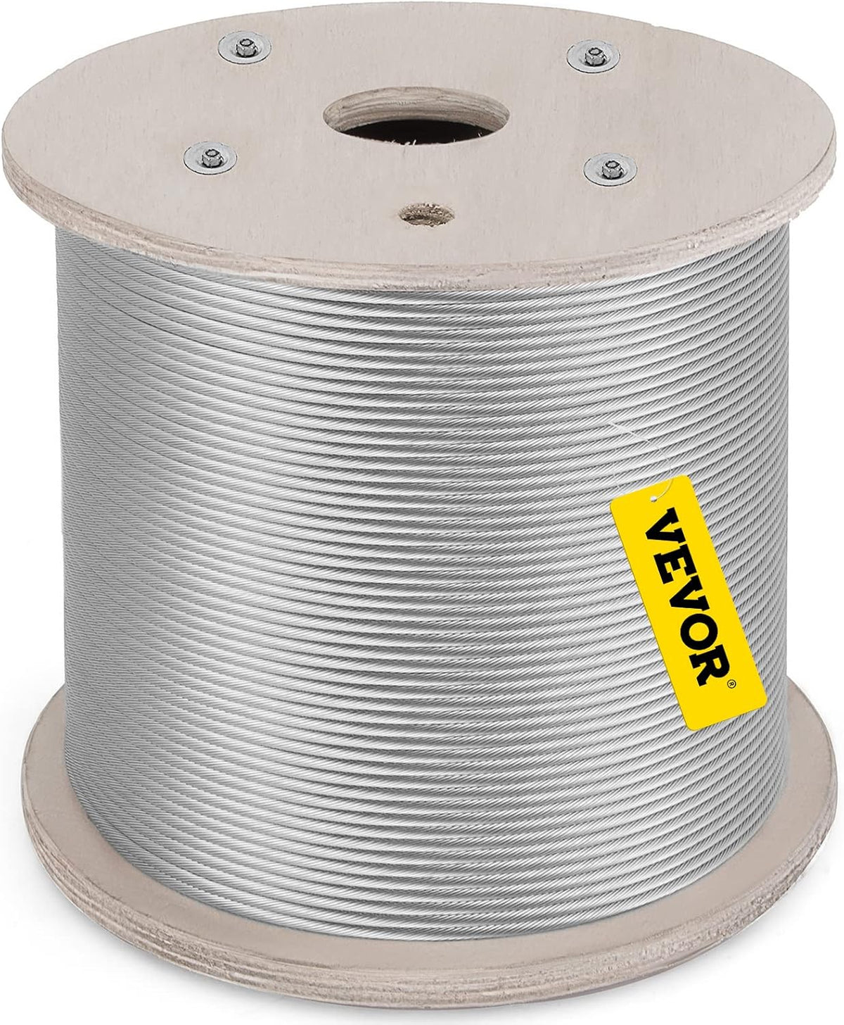 304 Stainless Steel Cable 1/4 Inch 7 X 19 Steel Wire Rope 200Feet F233459