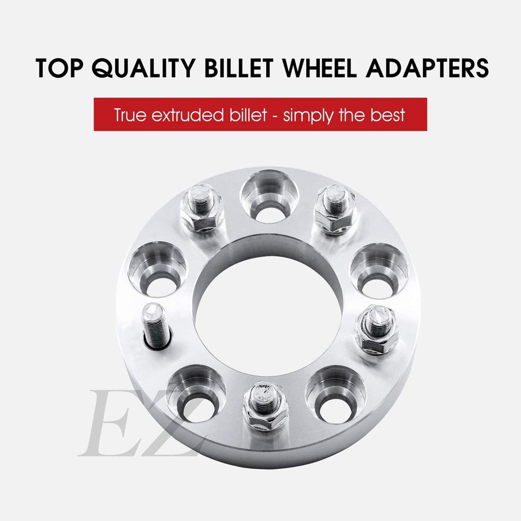 2 Billet Wheel Adapters 5x135 to 5x139.7 Thickness 1 Inch T2626
