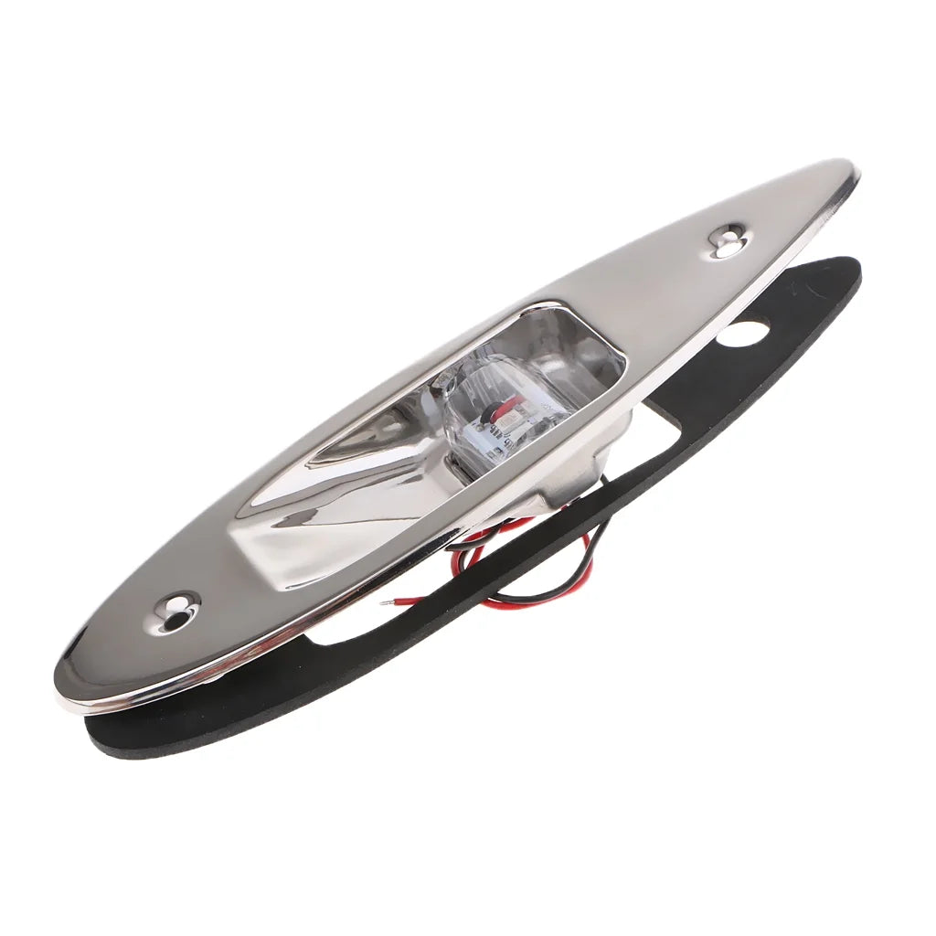 Pair of Marine Boat LED Side Tear Drop Lights Vertical Mount Z91114