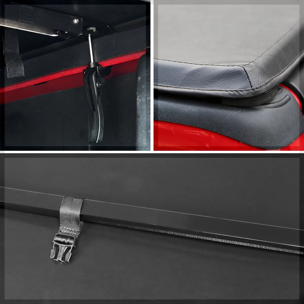 Tri-Fold Soft Tonneau Cover for Toyota Tacoma U499