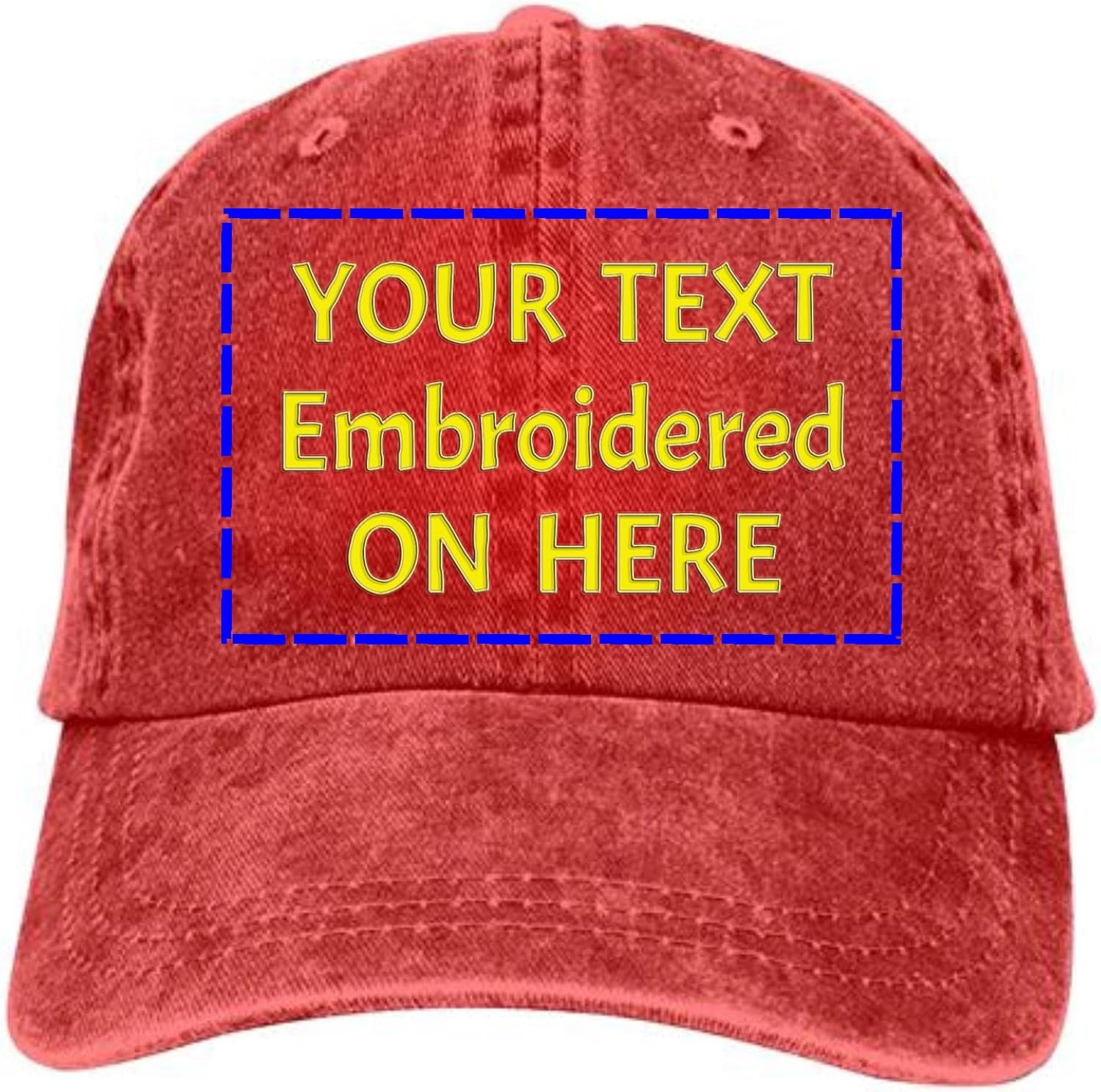 Embroidered Dad Hat with Strap Closure R24289