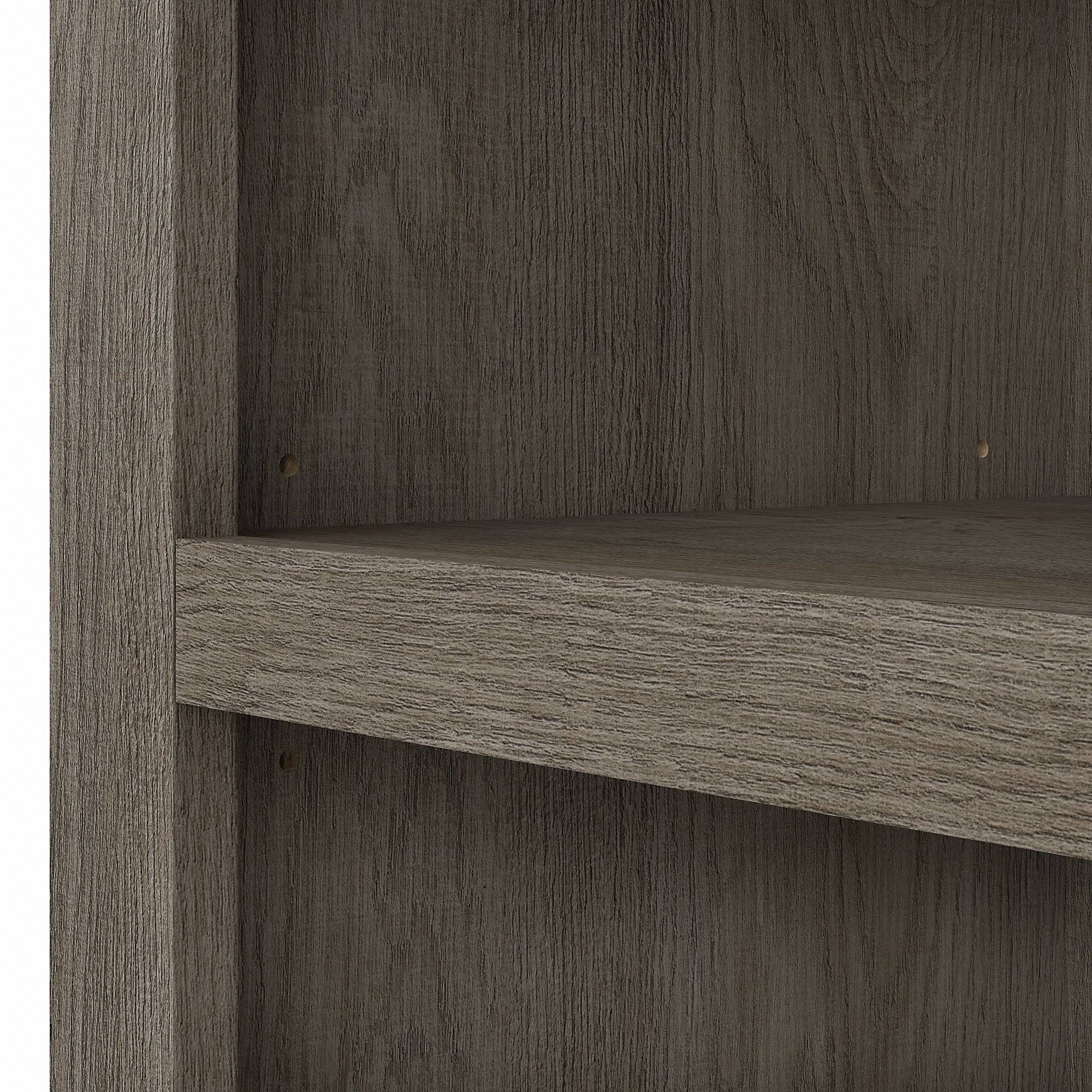 5 Shelf Bookcase Set of 2, Restored Gray G6256
