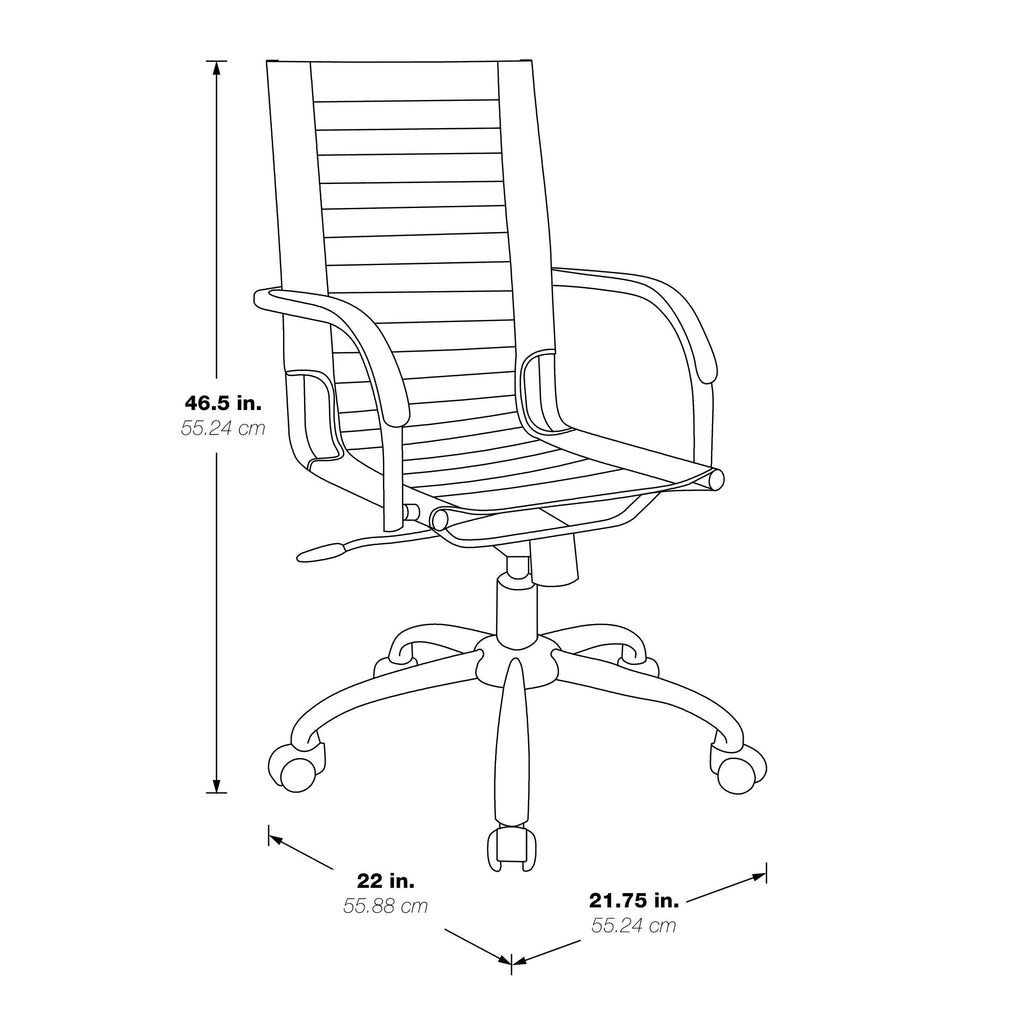 Black High Back Office Chair O75614