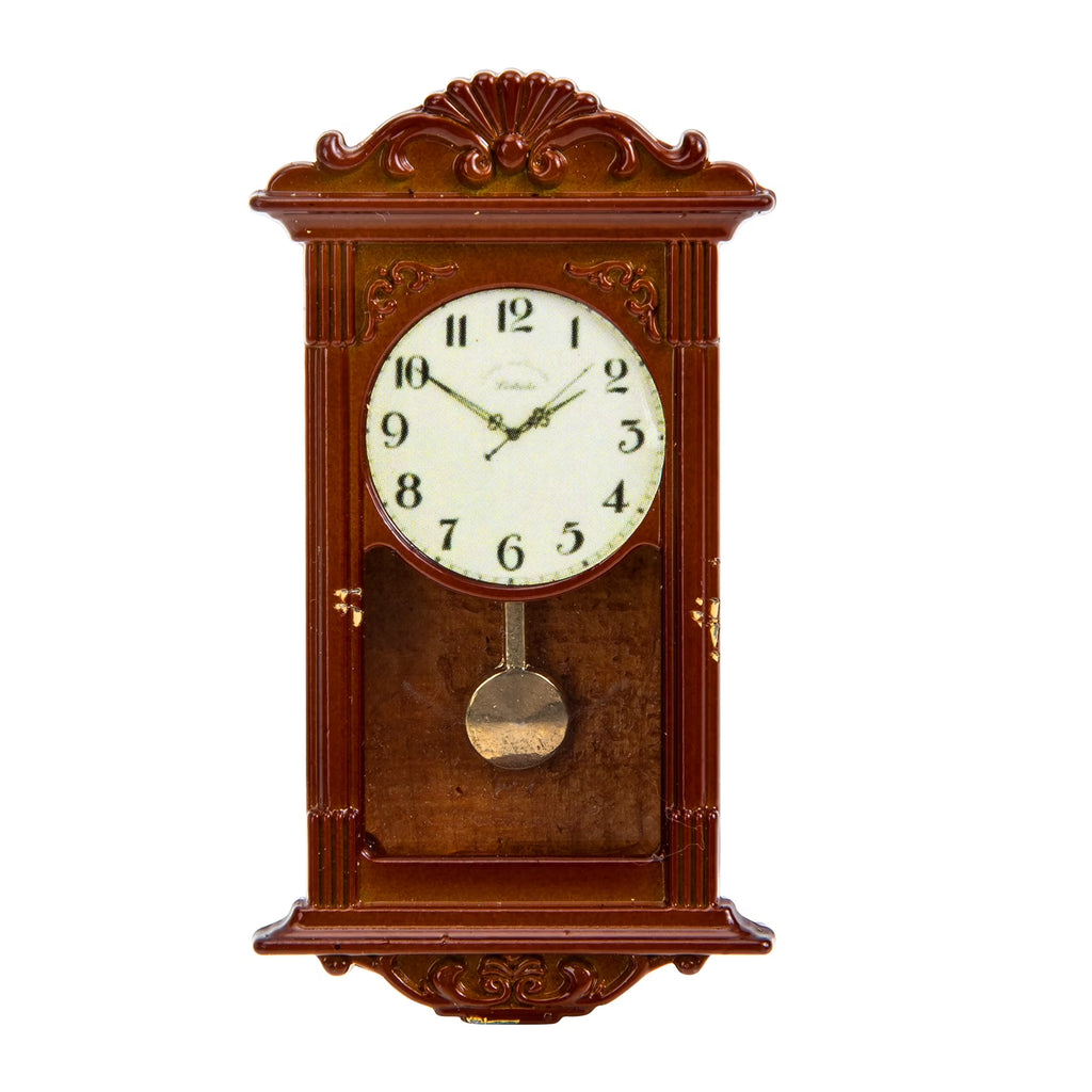 Mini Hanging Metal Doll House Clock Toy V859966
