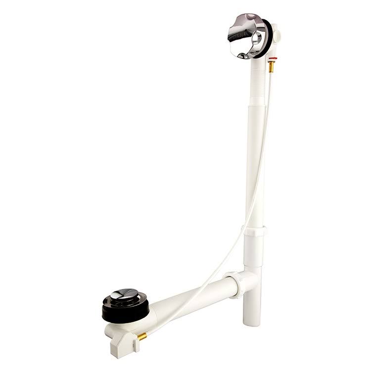 Chrome PVC Pop-Up Cable Drain T302202