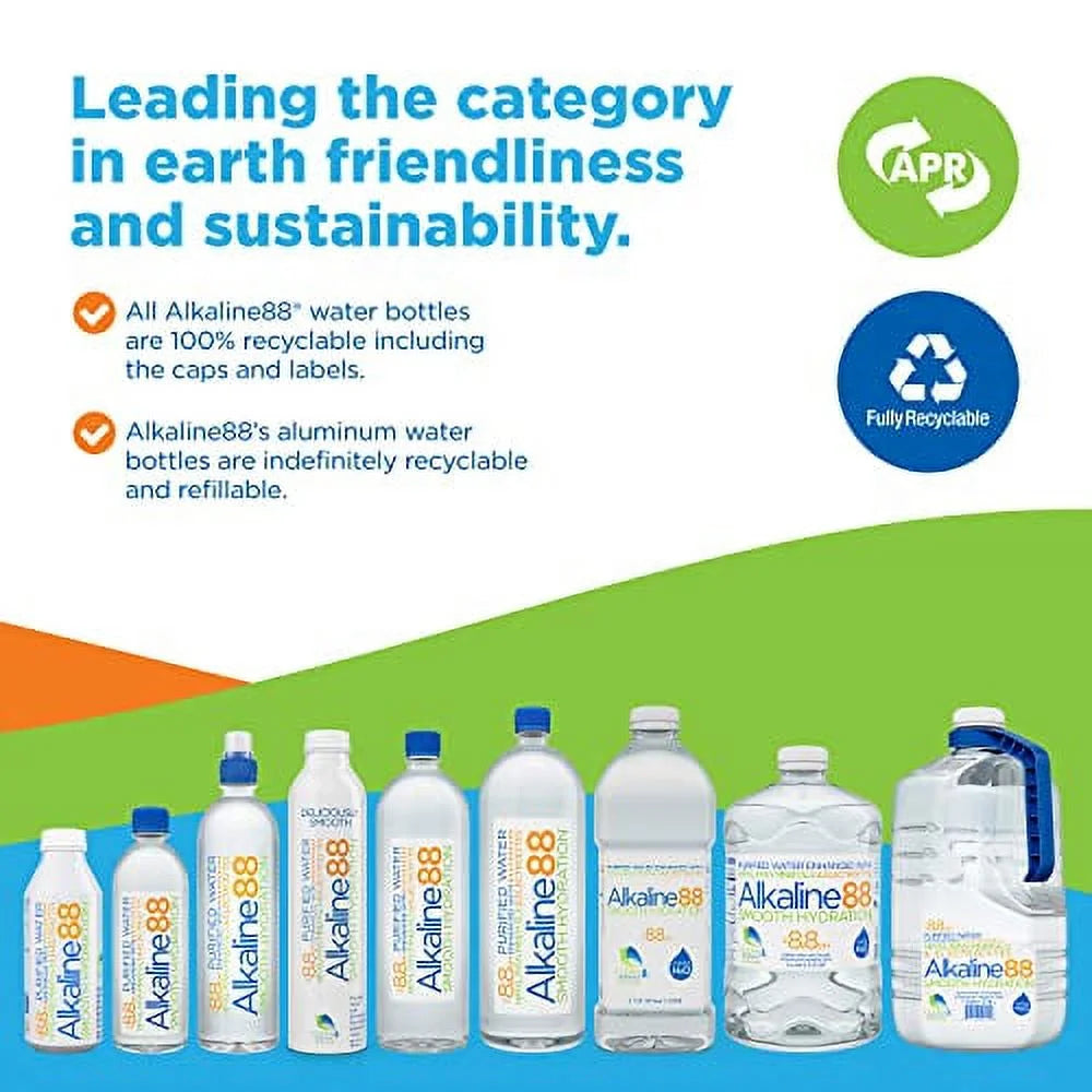 Purified Ionized Water with Himalayan Minerals, 700mL (24 Pack) P5250