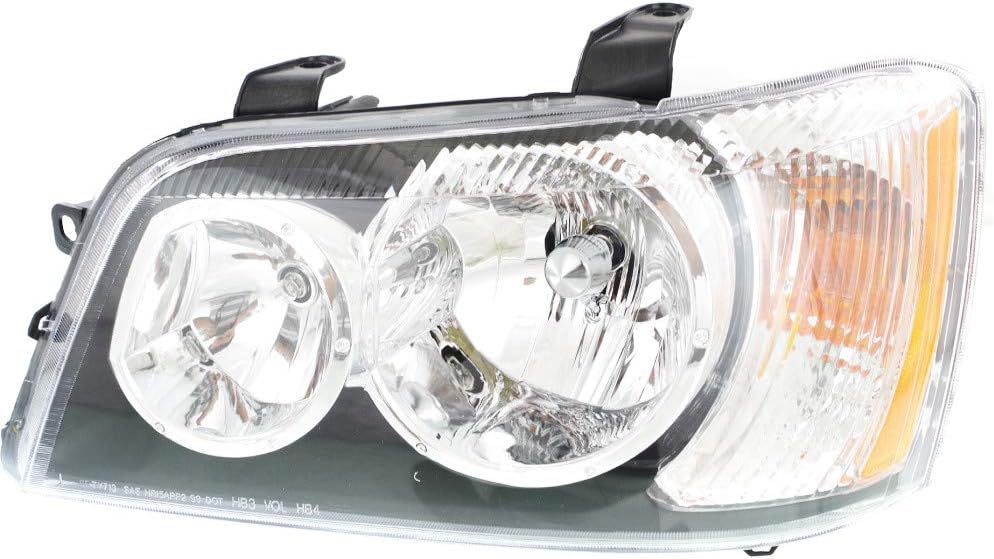 Headlight Assembly for Toyota Highlander 2001 2002 2003 Passenger Side V8427