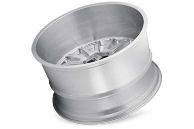 20x10 5x127 -25mm Brushed Clear Gloss Wheel F2334