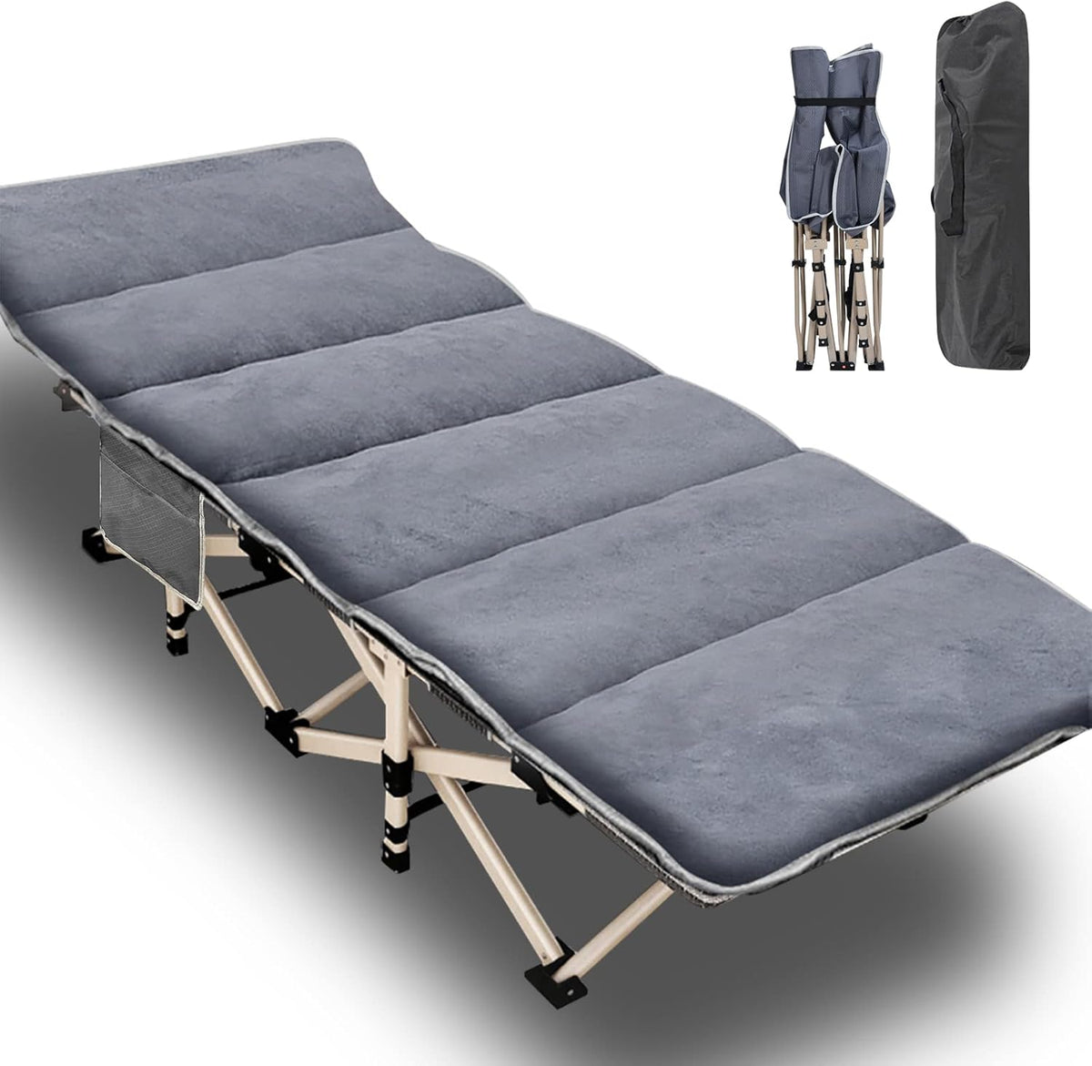 Folding Camping Cot with Carry Bag B6927