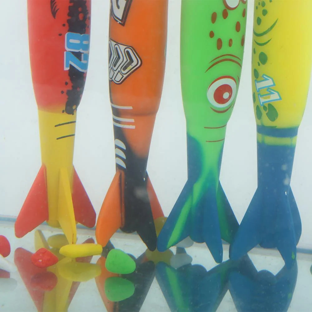 4pcs Swimming Pool Diving Toys F366