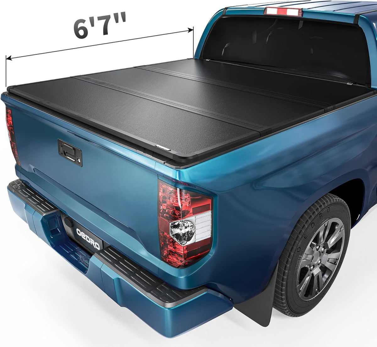 Soft Tri-Fold Truck Bed Tonneau Cover for 2014-2021 Toyota Tundra Fleetside 5.5 ft Bed Z340